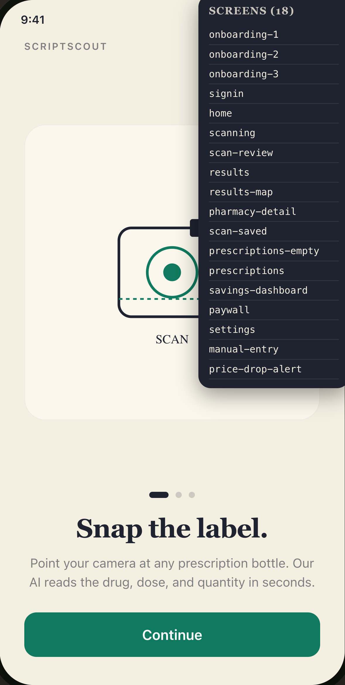SnapRx screenshot 1
